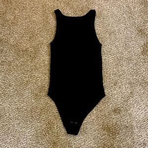 Abercrombie & Fitch sleeveless body suit with criss cross back